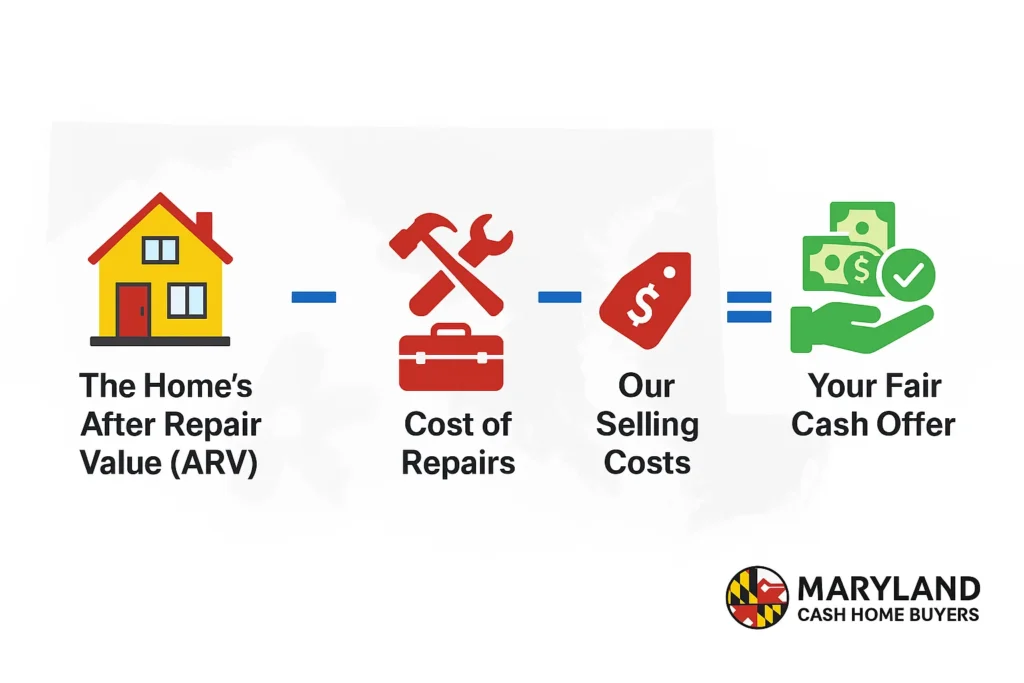 fair cash offer formula maryland | We buy houses fast in Maryland all cash
