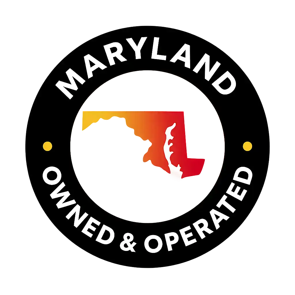 Maryland Owned and Operated trust seal for Maryland Cash Home Buyers.